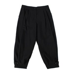Dolce & Gabbana NWT Black Pleated Trousers Pants